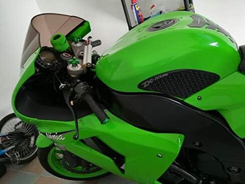 ZX-10R 2006 2007 ZX10R 3M قوي للدراجات النارية حامي مكافحة زلة خزان وسادة ملصق الغاز قبضة الركبة الجر الجانب مائي in Kuwait