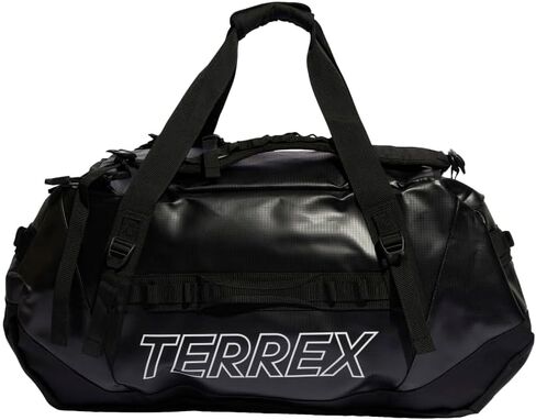 adidas Terrex Rain.RDY Expedition Large Duffel Bag, Black/White in Saudi Arabia