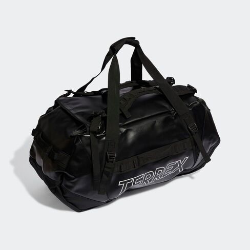 adidas Terrex Rain.RDY Expedition Large Duffel Bag, Black/White in Saudi Arabia