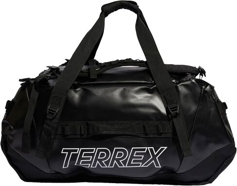 adidas Terrex Rain.RDY Expedition Large Duffel Bag, Black/White in Saudi Arabia
