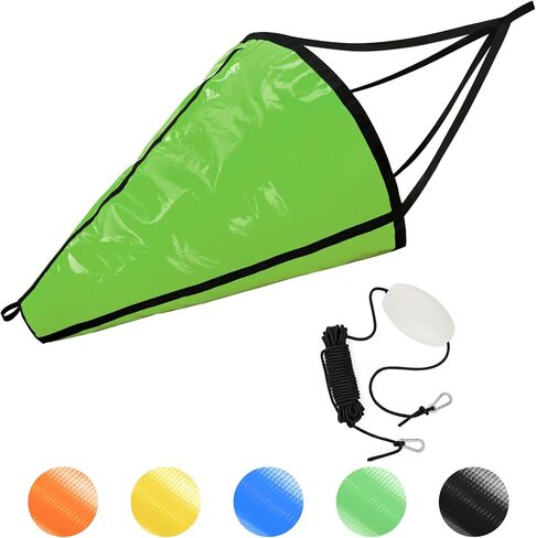 BLUEWING 32", 42", 53" Drift Sock Sea Anchors with Buoy Ball Float Leash 840D Nylon Parachute Drift Anchor Fishing Drogue for Marine Boat/Jet Ski/Sail Boat in Saudi Arabia