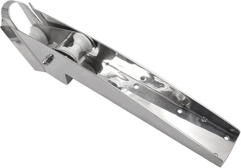 SHENGHUISS 316 Stainless Steel Hinged Self Launching Bow Anchor Roller with pivoting Dual-Roller Anchor Pivoting Head Bow Rollers for Boats in Saudi Arabia