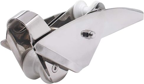 SHENGHUISS 316 Stainless Steel Hinged Self Launching Bow Anchor Roller with pivoting Dual-Roller Anchor Pivoting Head Bow Rollers for Boats in Saudi Arabia