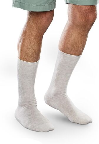 Seamless Diabetic Crew Socks, 3 Pack (6 Count) in Kuwait