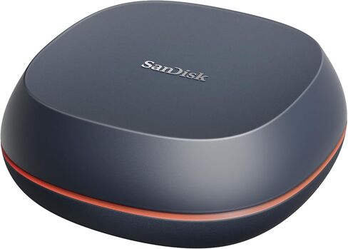 SanDisk 4TB Desk Drive SSD – Desktop External Solid State Drive, Up to 1000MB/s, USB-C, USB 3.2 Gen 2 - SDSSDT40-4T00-NA25 in Saudi Arabia