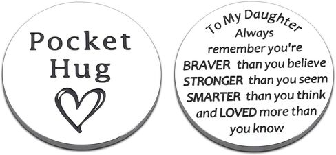 Pocket Hug Token Graduation Gifts for Him Boys Son Gifts from Mom Dad Teen Boys Gift Ideas Christmas Birthday Gifts for Men Boys Valentines Day Gifts for Him Teen Boys Stocking Stuffers for Teen Boys in Saudi Arabia