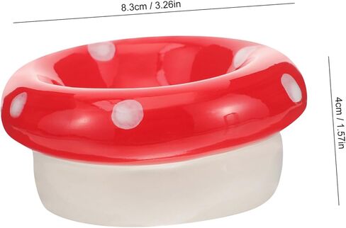 مينكيسي غينيا خنزير السلطانية المغذية الفطر وعاء الماء الملحقات السيراميك وعاء الجرذان تغذية السلطانية - المتداول الحيوانات الأليفة وعاء صغير خيمة عش السيراميك حاويات الطعام طبق بيتري طبق الهامستر السيراميك in Kuwait