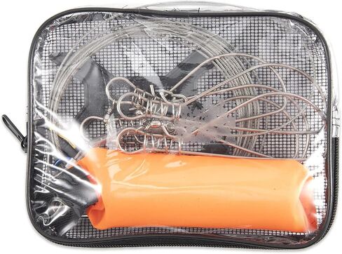 Goture Fishing Stringer Live Fish Lock, Stainless Steel Fish Stringer Clip, Big Fish Wire Rope Cable with Float and Plastic Handle, Fishing Holder Kit with High Strength 10 Snaps/Buckles in Saudi Arabia