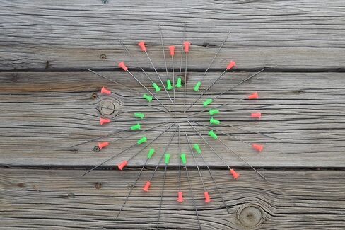 طقم رمي السهام من عيار 40 رمي السهام النيون (40 كال من السهام النيون 100 قطعة) in Kuwait