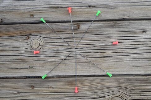 طقم رمي السهام من عيار 40 رمي السهام النيون (40 كال من السهام النيون 100 قطعة) in Kuwait