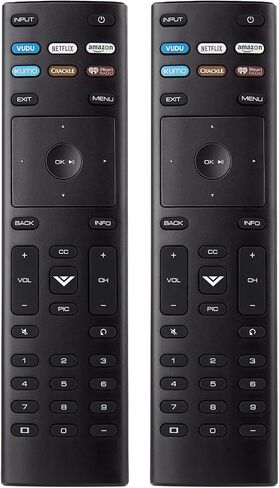 Replacement Remote Control for All Vizio TV - 2 Pack TV Remote for VIZIO All LED LCD HD 4K UHD HDR Smart TVs in Saudi Arabia