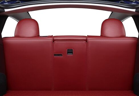 INCH EMPIRE 2 Front Seat Cover Custom Fit for Tesla Model 3 Model Y Synthetic Linen Car Seat Protector Cushion for Model 3 2017 2018 2019 2020 2021 2022 All Season (2 Front Beige Fabric) in Kuwait