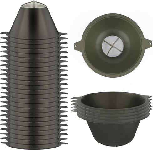 30Pcs Paint Filter,100MM 190 Micron Plastic Paint Filter Strainer with Fine Nylon Mesh Reusable Industrial Nylon Mesh Paint Filter for Filter Oil,Water Based Oil Paints, Food Residue in Saudi Arabia