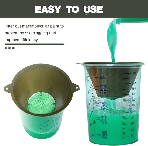 30Pcs Paint Filter,100MM 190 Micron Plastic Paint Filter Strainer with Fine Nylon Mesh Reusable Industrial Nylon Mesh Paint Filter for Filter Oil,Water Based Oil Paints, Food Residue in Saudi Arabia
