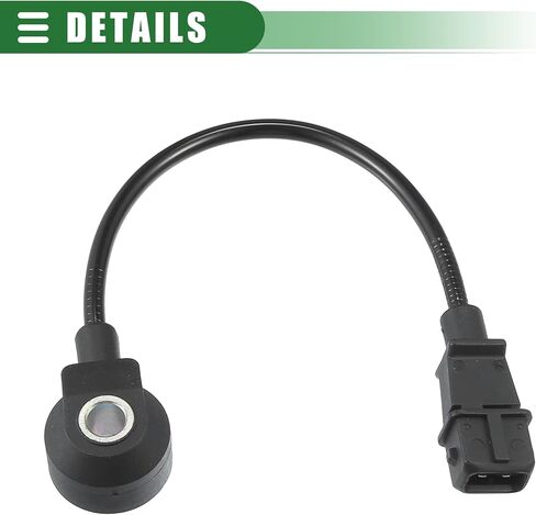 Motoforti Car Engine Ignition Knock Sensor, Detonation Sensor, for Hyundai Getz 2002-2005, Metal, 39250-02400, Black in Saudi Arabia