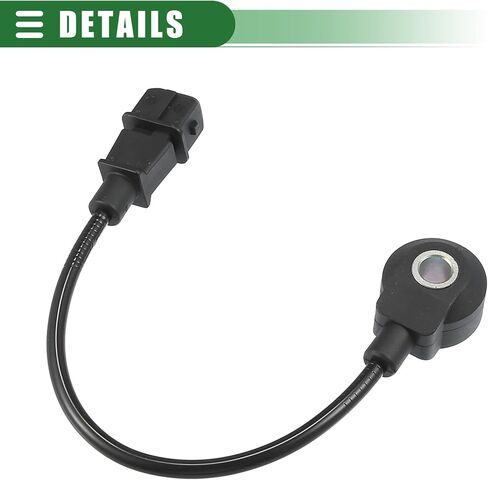 Motoforti Car Engine Ignition Knock Sensor, Detonation Sensor, for Hyundai Getz 2002-2005, Metal, 39250-02400, Black in Saudi Arabia