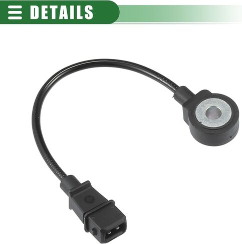Motoforti Car Engine Ignition Knock Sensor, Detonation Sensor, for Hyundai Getz 2002-2005, Metal, 39250-02400, Black in Saudi Arabia