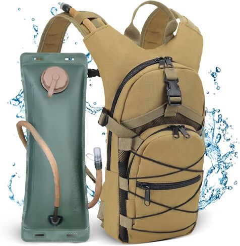 WILDKEN Hydration Pack Backpack with 3L Hydration Water Bladder Lightweight Hydration Backpack for Hiking, Running, Cycling, Climbing in Saudi Arabia
