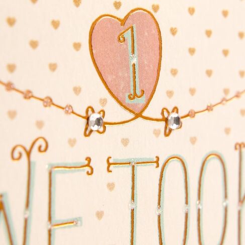 Hallmark 1st Anniversary Card (Chance on What Could Be) in Saudi Arabia