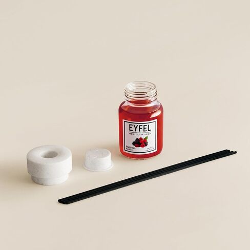 EYFEL Reed Diffusers for Home – Amber & Patchouli Reed Diffuser Set 4.05 fl oz Oil Diffuser Sticks, Bathroom Diffuser, Oil Reed Diffuser, Scented Sticks, Oil Diffuser Sticks in Saudi Arabia
