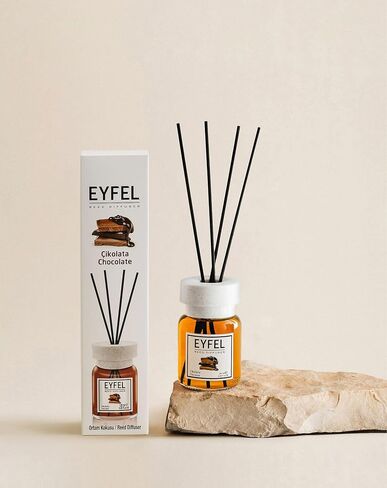EYFEL Reed Diffusers for Home – Amber & Patchouli Reed Diffuser Set 4.05 fl oz Oil Diffuser Sticks, Bathroom Diffuser, Oil Reed Diffuser, Scented Sticks, Oil Diffuser Sticks in Saudi Arabia