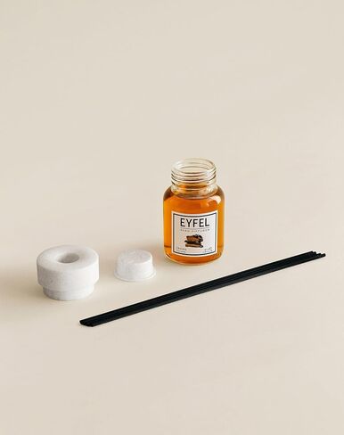 EYFEL Reed Diffusers for Home – Amber & Patchouli Reed Diffuser Set 4.05 fl oz Oil Diffuser Sticks, Bathroom Diffuser, Oil Reed Diffuser, Scented Sticks, Oil Diffuser Sticks in Saudi Arabia