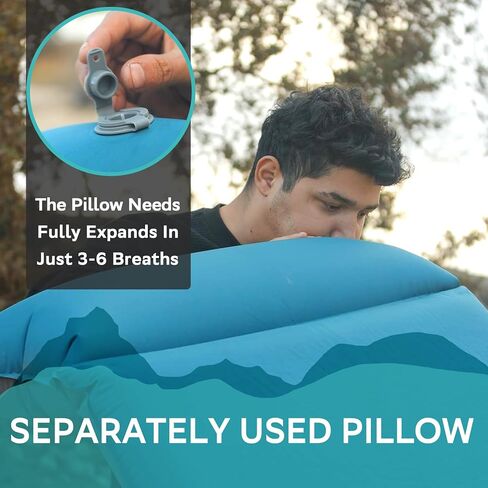 Clostnature Self Inflating Sleeping Pad for Camping - 1.5/2/3 inch Camping Pad in Kuwait
