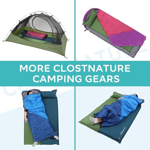 Clostnature Self Inflating Sleeping Pad for Camping - 1.5/2/3 inch Camping Pad in Kuwait