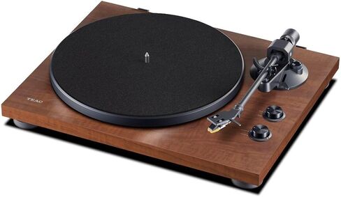 TEAC TN-280BT-A3 Bluetooth Wireless Turntable, Walnut in Saudi Arabia