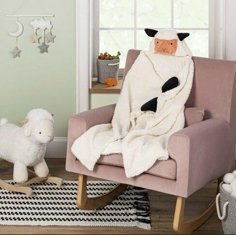 Pillowfort™ Hooded Blanket Various Styles (Lamb, Cream) in Saudi Arabia