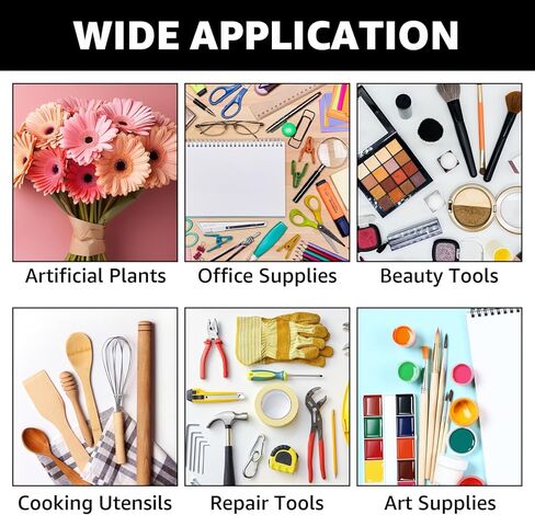 12 PCS Hanging Cup Holders Rolling Cart Accessories Utility Cart Accessories Hanging Pencil Holder Space Saving Hanging Storage Basket for Home Decor Office Art Craft Supplies, Black in Kuwait