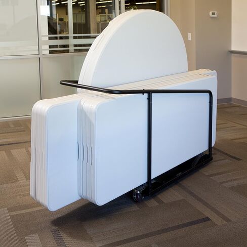 عربة طاولة لايف تايم 80339، أسود in Kuwait