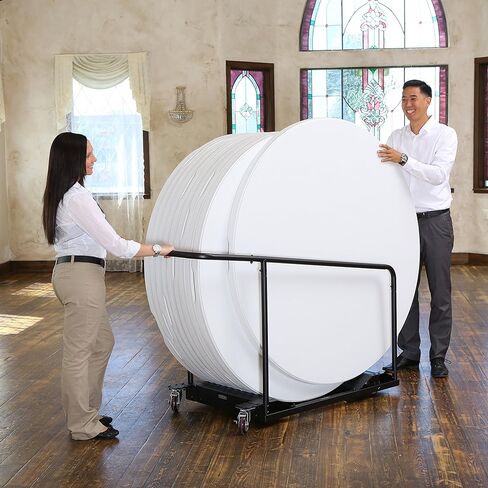 عربة طاولة لايف تايم 80339، أسود in Kuwait