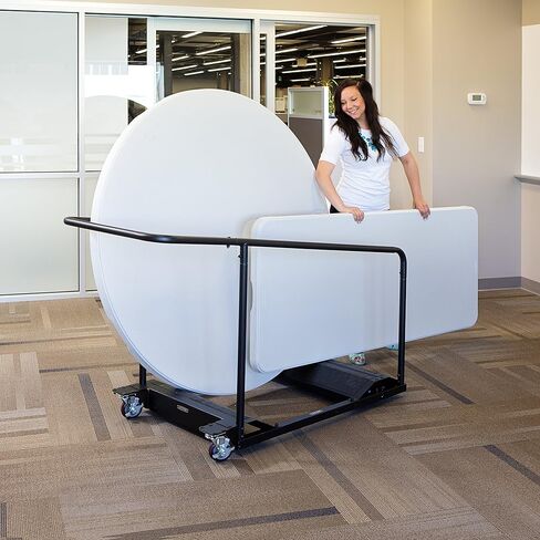 عربة طاولة لايف تايم 80339، أسود in Kuwait