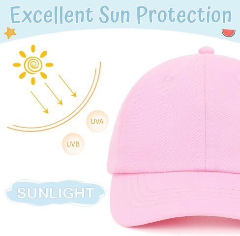 Komorebi Kids Baseball Hat Toddler Baseball Hat Baby Baseball Cap Toddler Girl Baseball Hat for Kids in Saudi Arabia