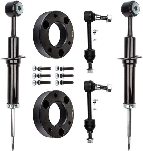 SCITOO 6-PC SET Suspension Kit For Ford F-150 Front Sway Bar Links, 341601F/71361 Shocks Struts Front Shock Absorbers Strut Kits, 2 Inch Front Leveling Lift Kit in Saudi Arabia