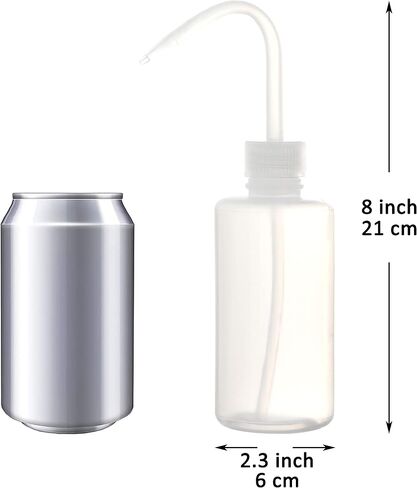 Youngever 4 Pack Plastic Wash Bottles, Empty Squeeze Wash Bottles, Plastic Squeeze Bottles (16 Ounce) in Saudi Arabia