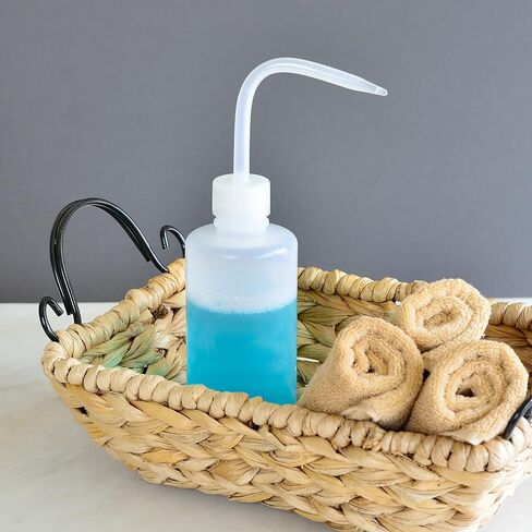 Youngever 4 Pack Plastic Wash Bottles, Empty Squeeze Wash Bottles, Plastic Squeeze Bottles (16 Ounce) in Saudi Arabia