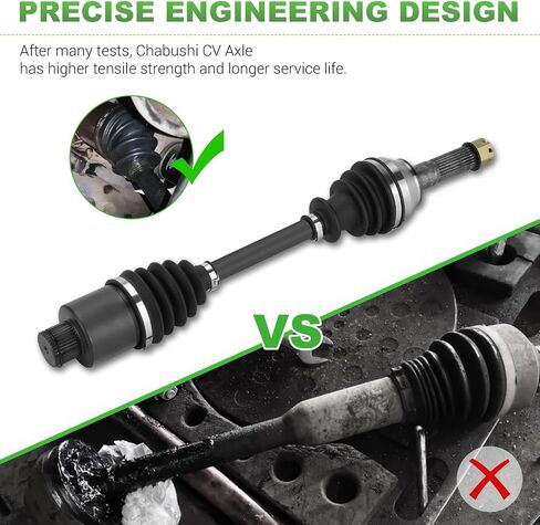 Rear Left Right CV Axles Drive Shaft & Wheel Bearings Set for Polaris Sportsman 400 450 500 570 800 Forest, Hawkeye 2x4 2011 2012 2013 2014 ATV Axle Replacement in Saudi Arabia