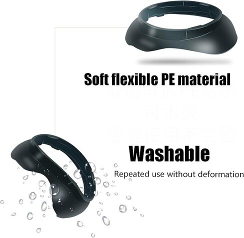 Glasses Spacer Protector Compatible with Meta Quest 3 Lens Protector Glasses Lens Insert Bumper Frame Anti-Scratch Ring,Protect Myopia Glasses from Scratching Compatible with Meta Quest 3 Accessories in Saudi Arabia