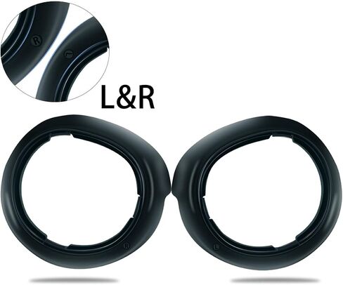 Glasses Spacer Protector Compatible with Meta Quest 3 Lens Protector Glasses Lens Insert Bumper Frame Anti-Scratch Ring,Protect Myopia Glasses from Scratching Compatible with Meta Quest 3 Accessories in Saudi Arabia