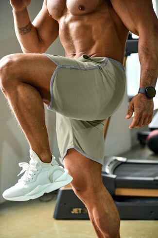 JMIERR Mens Athletic Shorts Casual Elastic Waist Drawstring Stretch Short Waffle Beach Running Shorts Workout Sweat Gym Short in Saudi Arabia
