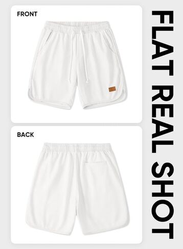 JMIERR Mens Athletic Shorts Casual Elastic Waist Drawstring Stretch Short Waffle Beach Running Shorts Workout Sweat Gym Short in Kuwait