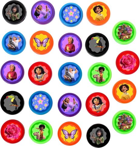 24 قطعة من أختام إنكانتو للأطفال، هدايا لوازم حفلات أعياد الميلاد من إنكانتو، جوائز مكافآت الفصل الدراسي، حقيبة هدايا جودي لهدايا حفلات أعياد الميلاد من إنكانتو in Kuwait