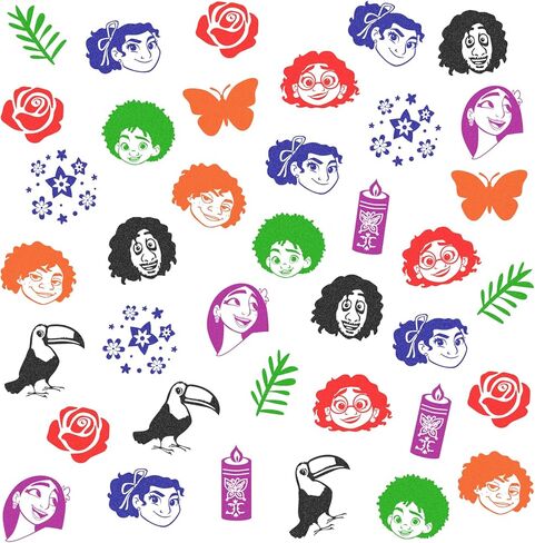 24 قطعة من أختام إنكانتو للأطفال، هدايا لوازم حفلات أعياد الميلاد من إنكانتو، جوائز مكافآت الفصل الدراسي، حقيبة هدايا جودي لهدايا حفلات أعياد الميلاد من إنكانتو in Kuwait