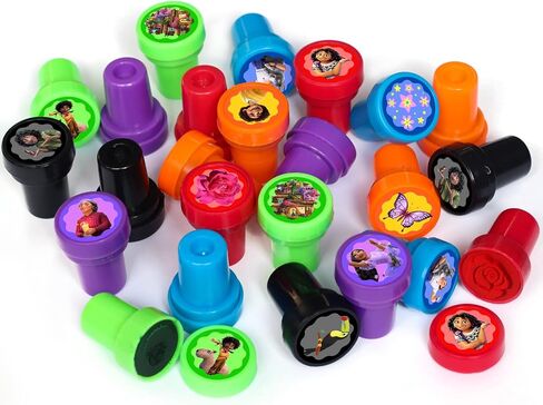 24 قطعة من أختام إنكانتو للأطفال، هدايا لوازم حفلات أعياد الميلاد من إنكانتو، جوائز مكافآت الفصل الدراسي، حقيبة هدايا جودي لهدايا حفلات أعياد الميلاد من إنكانتو in Kuwait