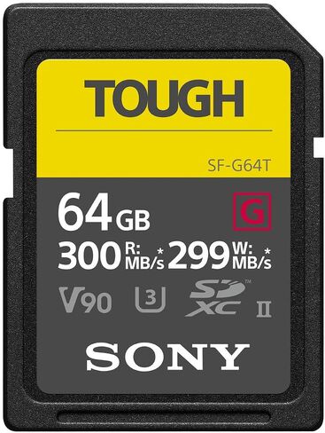 Sony 64GB UHS-II Tough G-Series SD Card and USB 3.1 SD Card Reader Bundle in Saudi Arabia