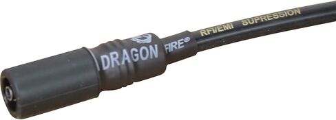 سلسلة DRAGON FIRE PERFORMANCE الرياضية الجديدة الملائمة المباشرة من السيراميك 8 مم منخفضة أوم مجموعة أسلاك التوصيل المتوافقة مع 2010-2017 Ford F-150 SVT Raptor F-250 F-350 Super Duty 6.2L V8 Oem Fit PWJ285 in Saudi Arabia