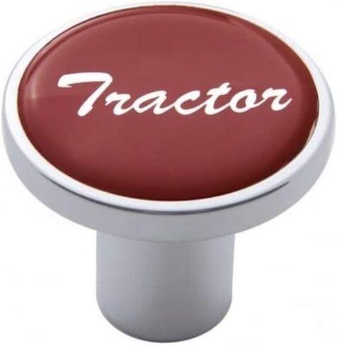 United Pacific 23226 - Air Brake Valve Control Knob - "Tractor", Red Glossy Sticker in Kuwait