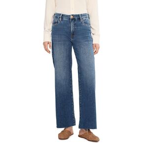 KUT from the Kloth Women's Meg High Rise Fab Ab Wide Leg Raw Hem-Long Inseam in Saudi Arabia